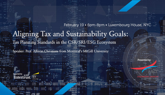 Aligning Tax & Sustainability Goals: Tax Planning Standards in the CSR/SRI/ESG Ecosystem
