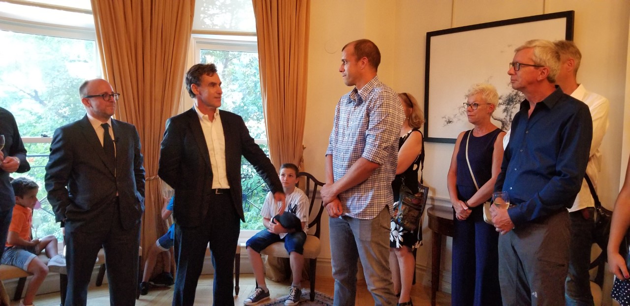 LACC and the Luxembourg consulate hosted Gilles Muller